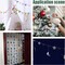 142 Yards 0.2mm Clear String Fishing Line Invisible Beading Cords Nylon Thread String Inelastic Jewelry Wire for Christmas Bracelet Jewelry Making Ornaments Hanging Party Decor Seed Beads